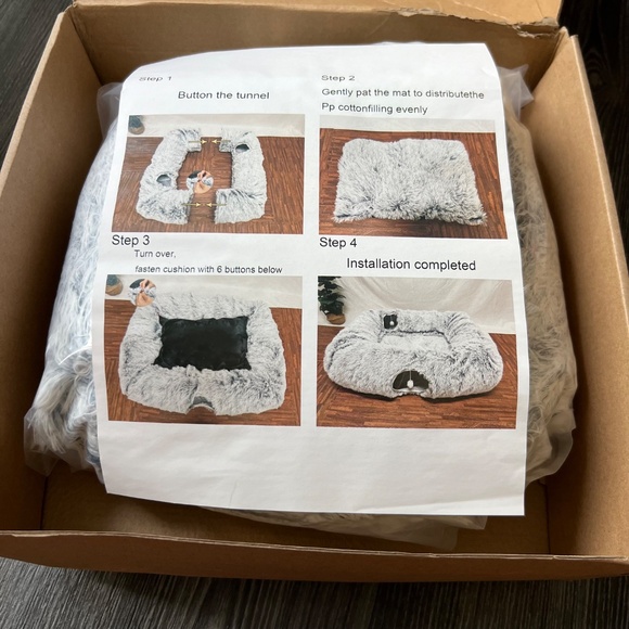 Multifunctional Cat Tunnel Toy - XL Interactive Cat Play Tunnel - Picture 9 of 11